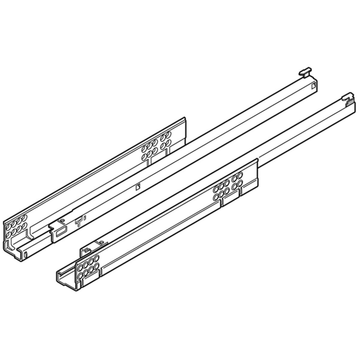 BLUM TANDEM BLUMOTION RUNNER SE 30KG 550 PR