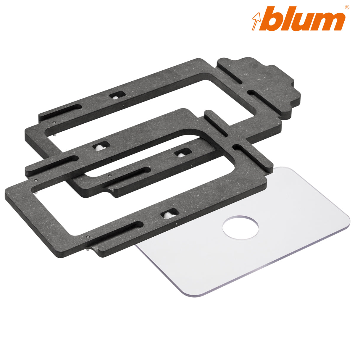 BLUM AVENTOS HKi LIFT ROUTING TEMPLATE SET by JULIUS BLUM UK LTD