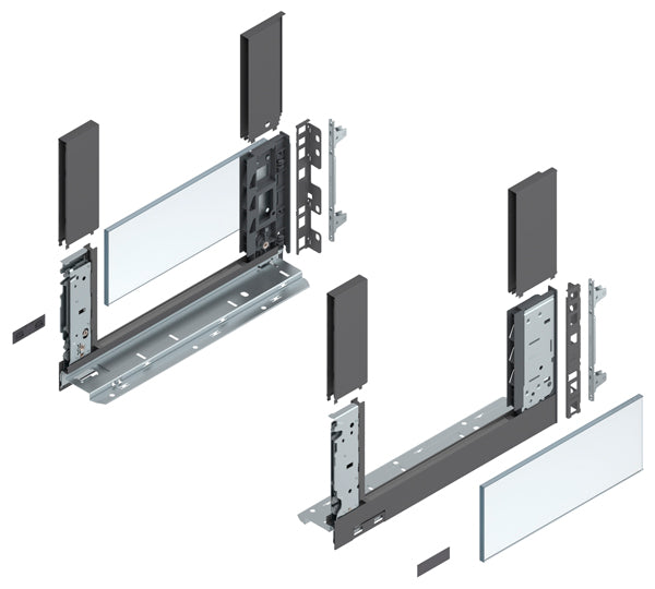 BLUM LEGRABOX Free C 550 OG SCR SET by JULIUS BLUM UK LTD