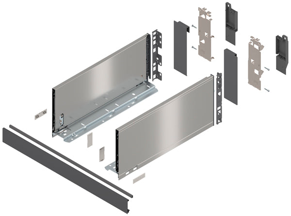 BLUM LEGRABOX CIG 650 OG SCR SET by JULIUS BLUM UK LTD