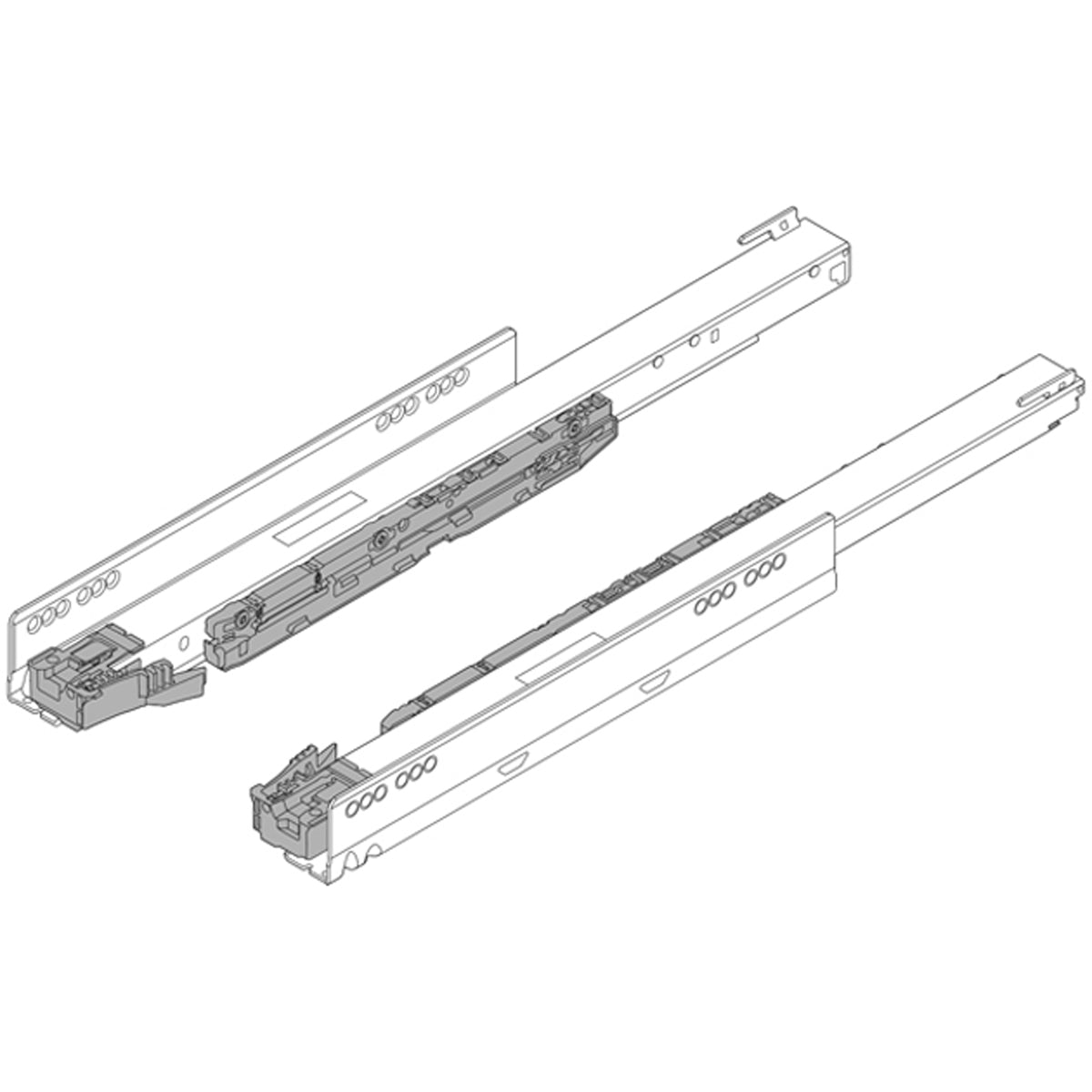 Blum Legrabox Blumotion Runner 70kg 650mm | Pair
