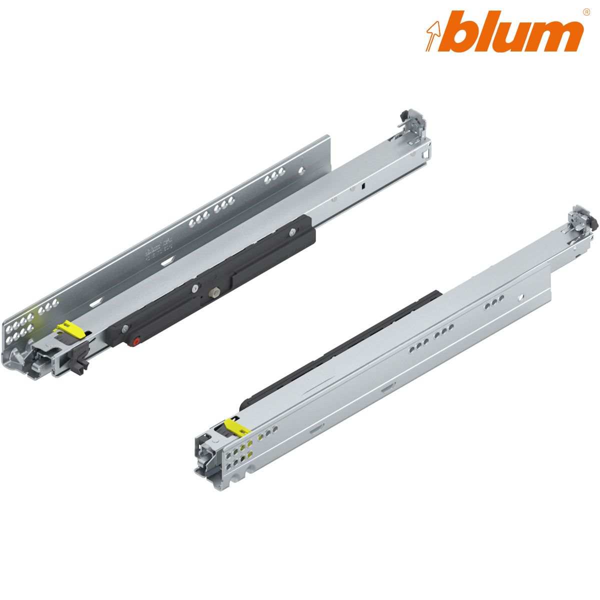 BLUM MOVENTO TIP-ON DRAWER RUNNER FE 70KG 500 PR