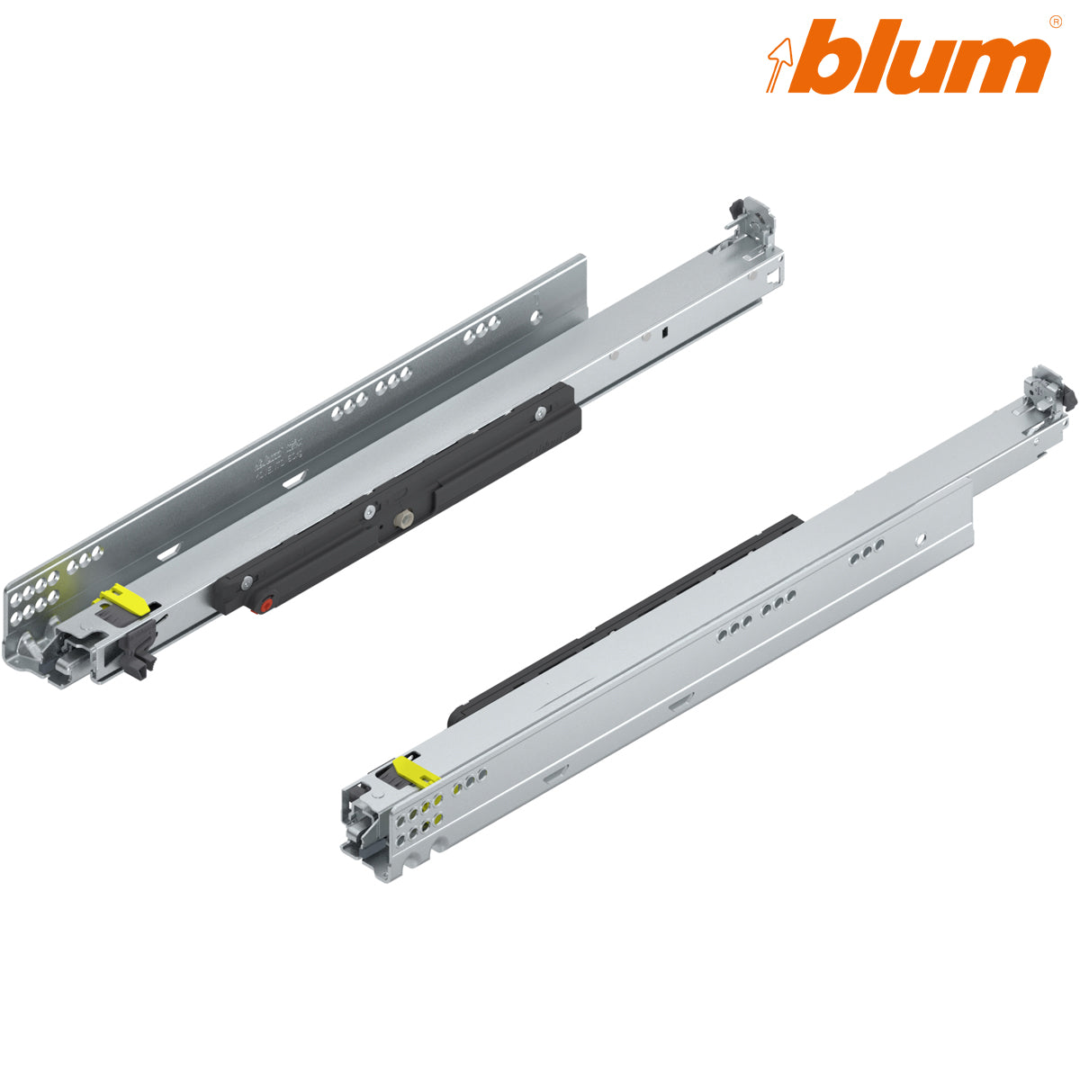 BLUM MOVENTO TIP-ON DRAWER RUNNER FE 70KG 520 PR