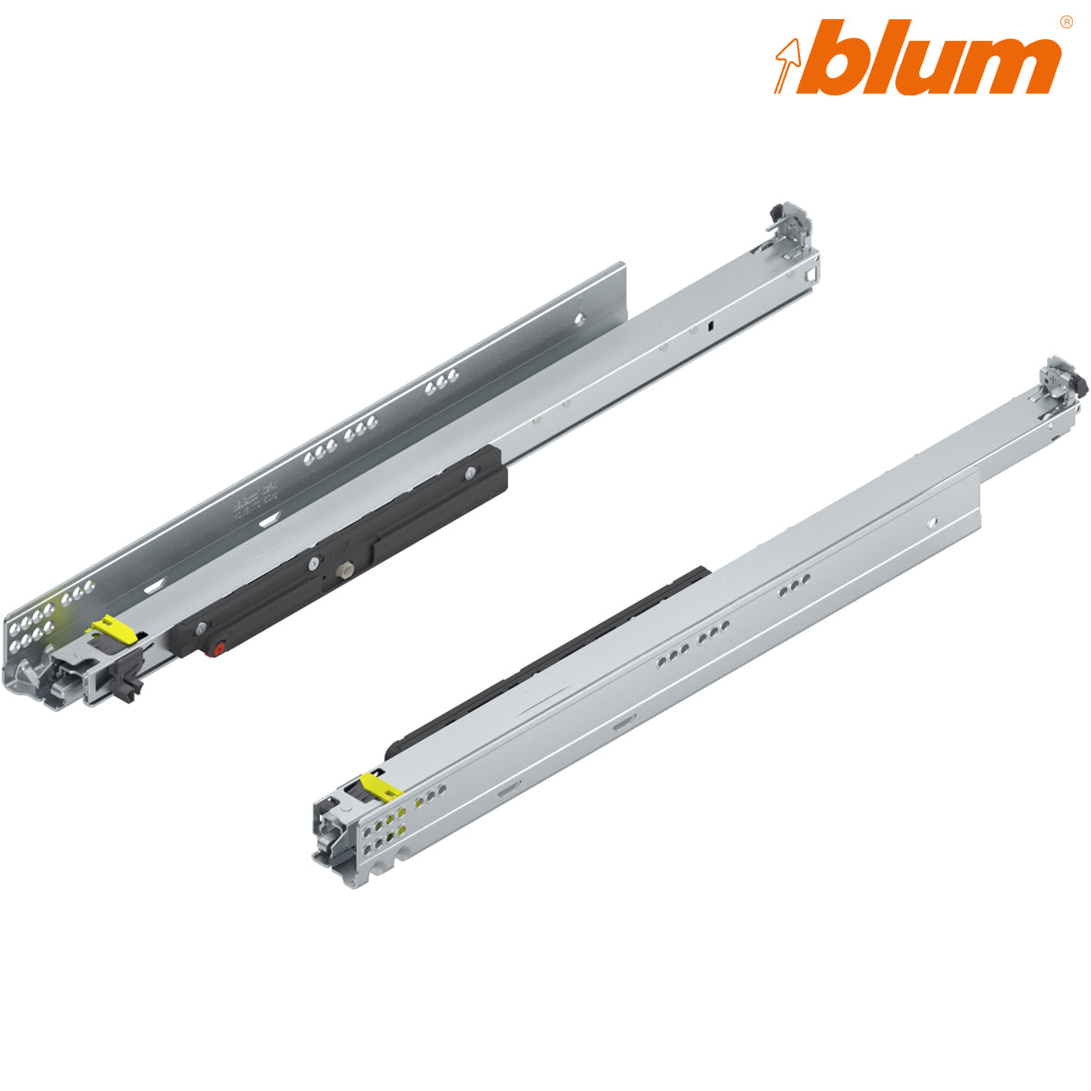 BLUM MOVENTO TIP-ON DRAWER RUNNER FE 70KG 600 PR