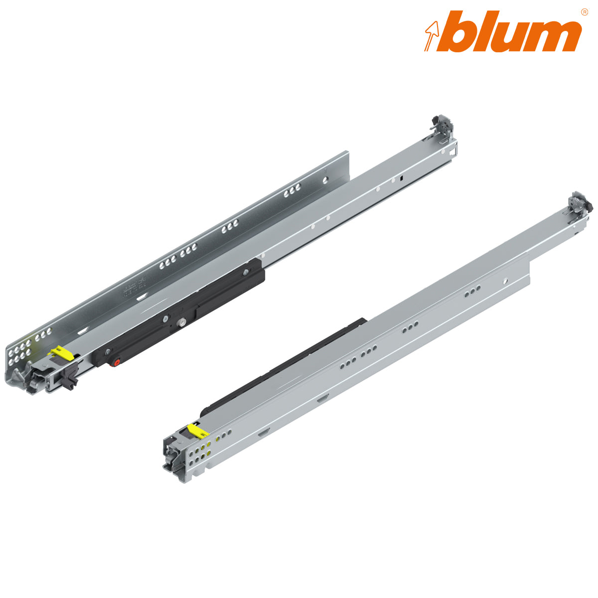 BLUM MOVENTO TIP-ON DRAWER RUNNER FE 70KG 650 PR by JULIUS BLUM UK LTD