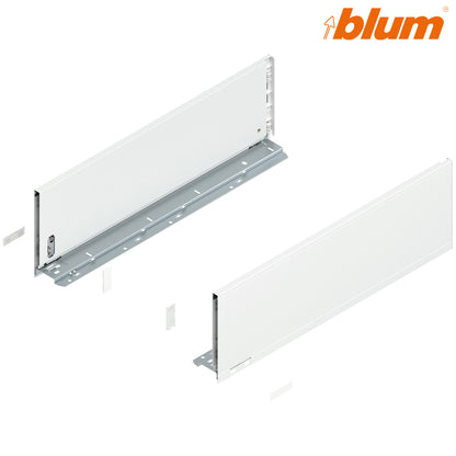 Blum Legrabox Pure Drawer Side C 177x550mm | Silk White | Pair