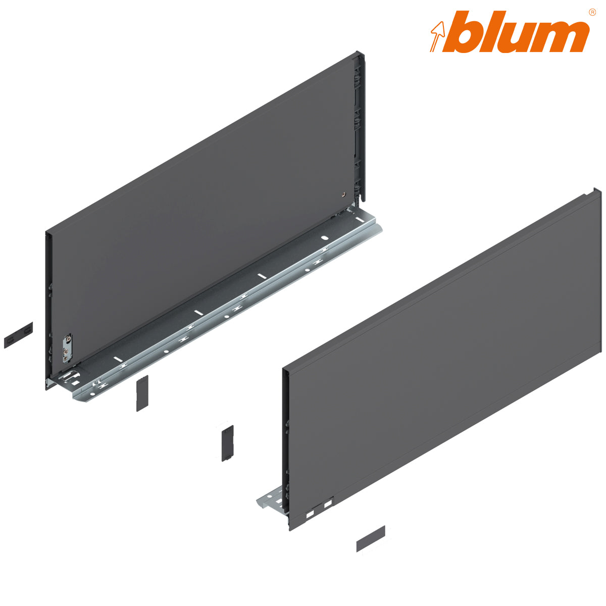BLUM LEGRABOX PURE DRAWER F SIDE 241x550 OGM PR by JULIUS BLUM UK LTD