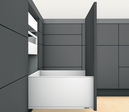 BLUM LEGRABOX PURE DRAWER F SIDE 241x650 STST PR