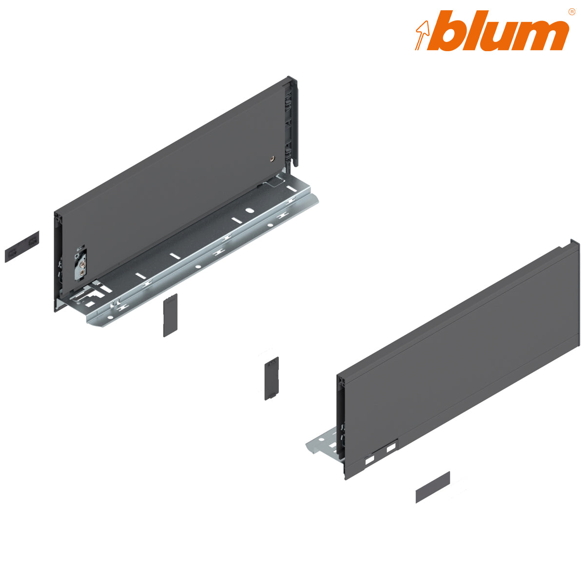 BLUM LEGRABOX PURE DRAWER K SIDE 129x350 OGM PR by JULIUS BLUM UK LTD