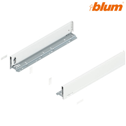 Blum Legrabox Pure Drawer Side M 91x550mm | Stainless Steel | Pair