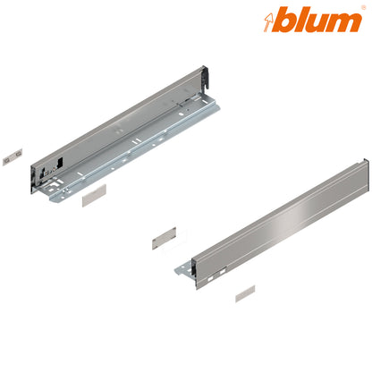Blum Legrabox Pure Drawer Side N 67x450mm | Stainless Steel | Pair