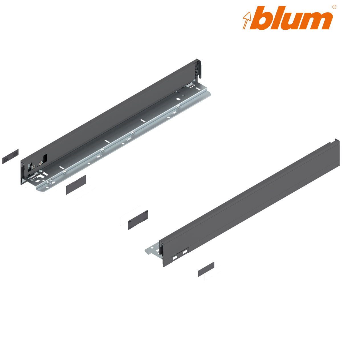 BLUM LEGRABOX PURE DRAWER N SIDE 067x550 OGM PR by JULIUS BLUM UK LTD