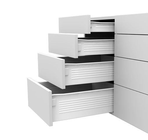 S-METAL SIDED DRAWER+F BKT 450x118