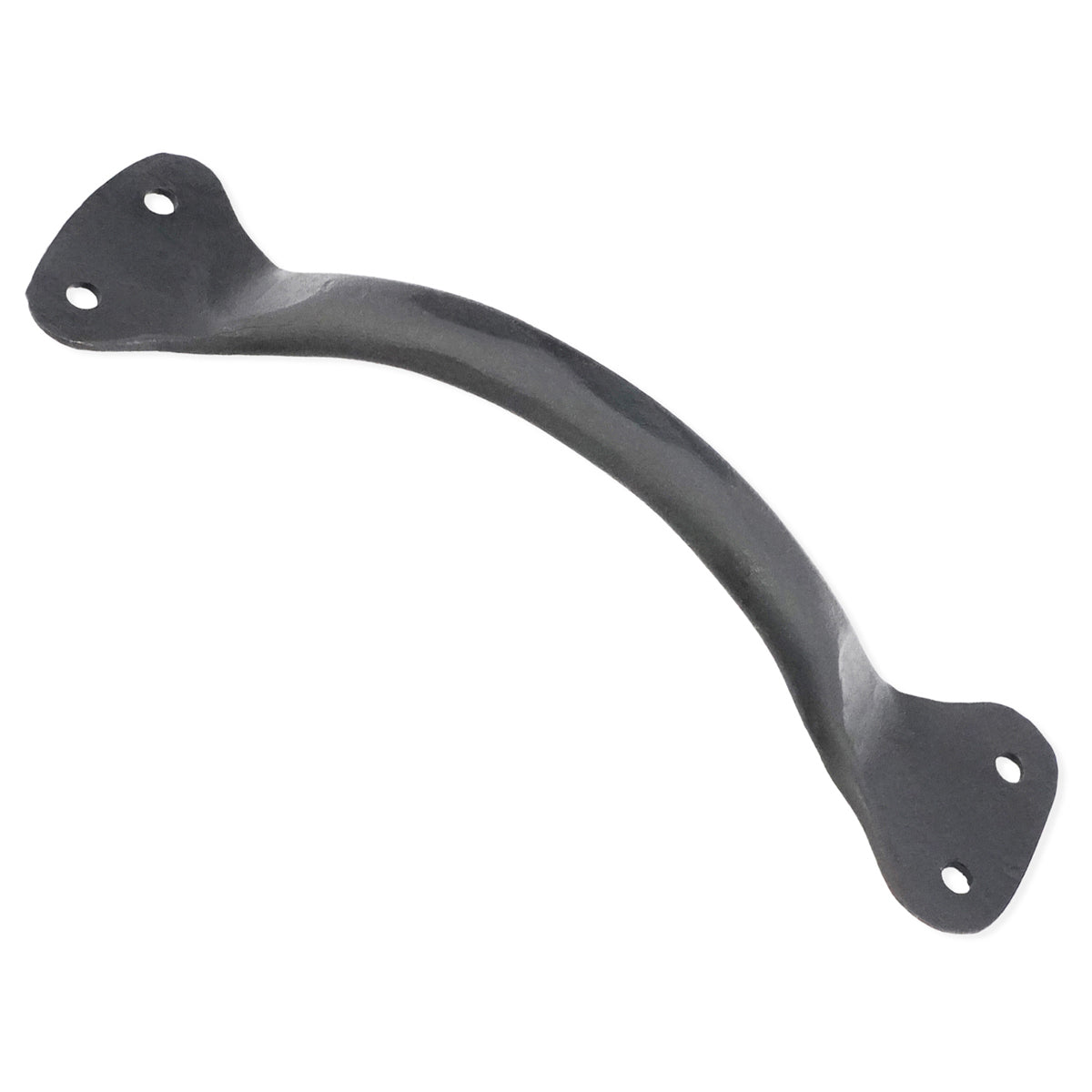 HAMMERED PULL HANDLE MEDIUM 150 MBK by Spira Brass