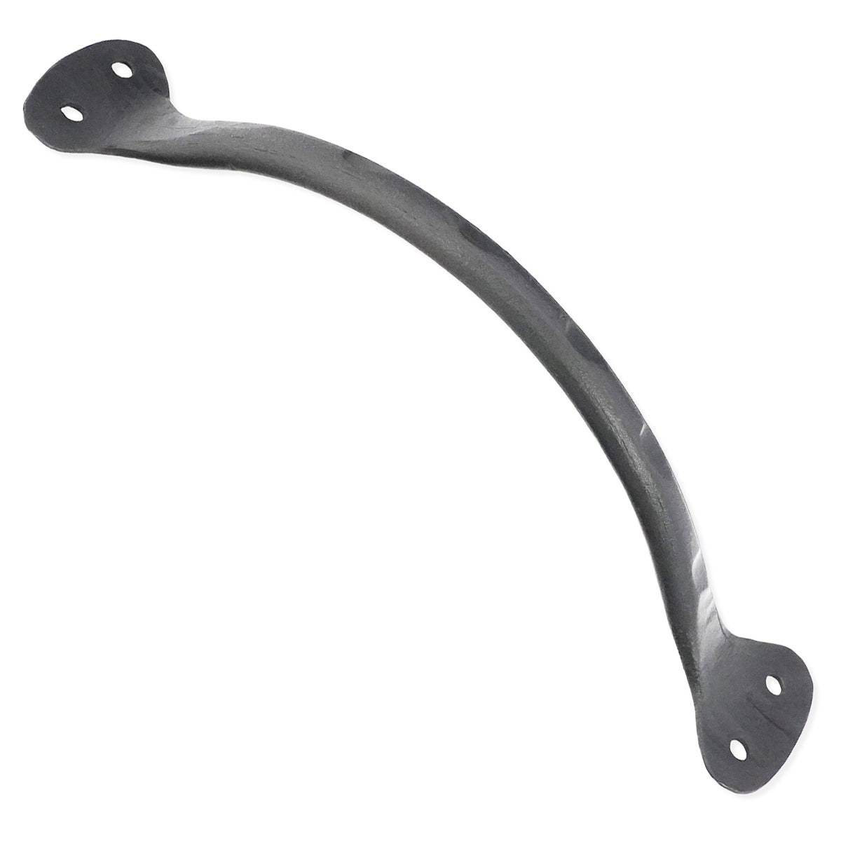 HAMMERED PULL HANDLE LARGE 200 MBK by Spira Brass