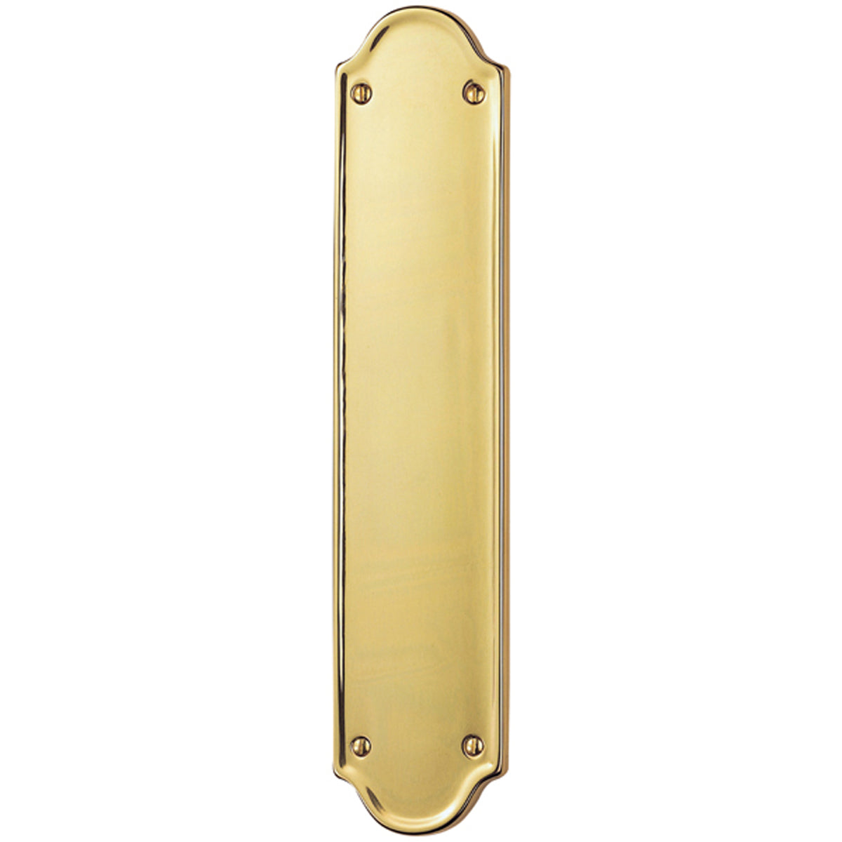 CLAS SHAPE FINGER PLATE 302x65 PBR DL20 by CARLISLE BRASS