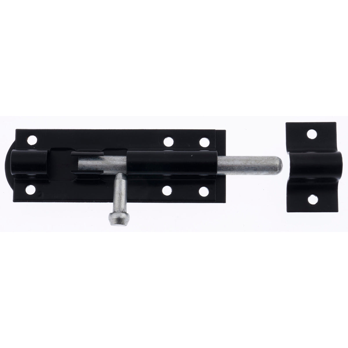 ECLIPSE GATE STRAIGHT TOWER BOLT 100 BLK by FRISCO UK SALES LTD
