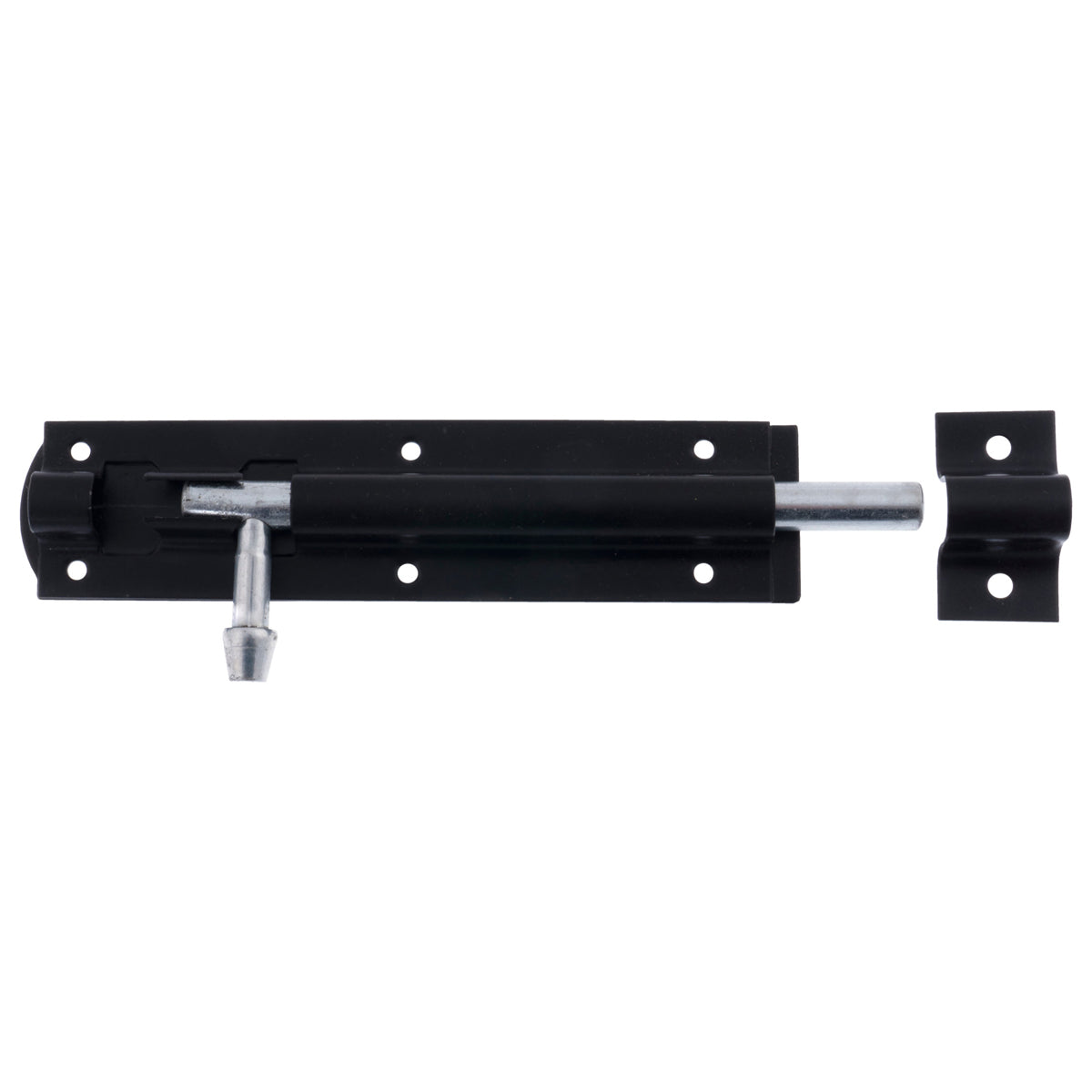 ECLIPSE GATE STRAIGHT TOWER BOLT 152 BLK by FRISCO UK SALES LTD