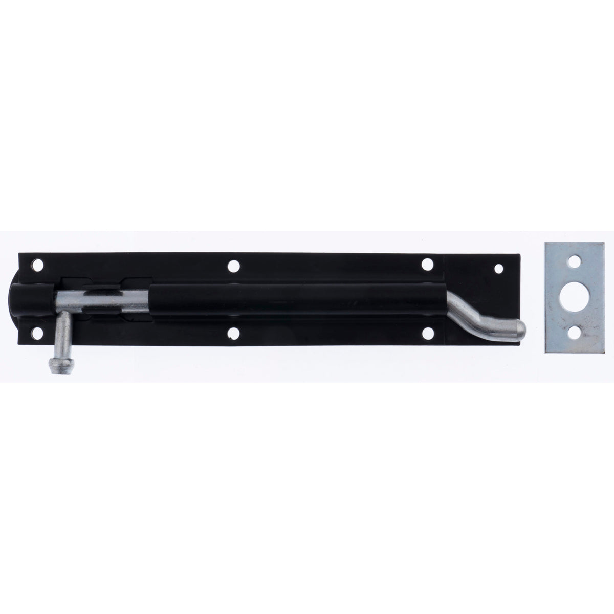 ECLIPSE GATE NECKED TOWER BOLT 203 BLK by FRISCO UK SALES LTD