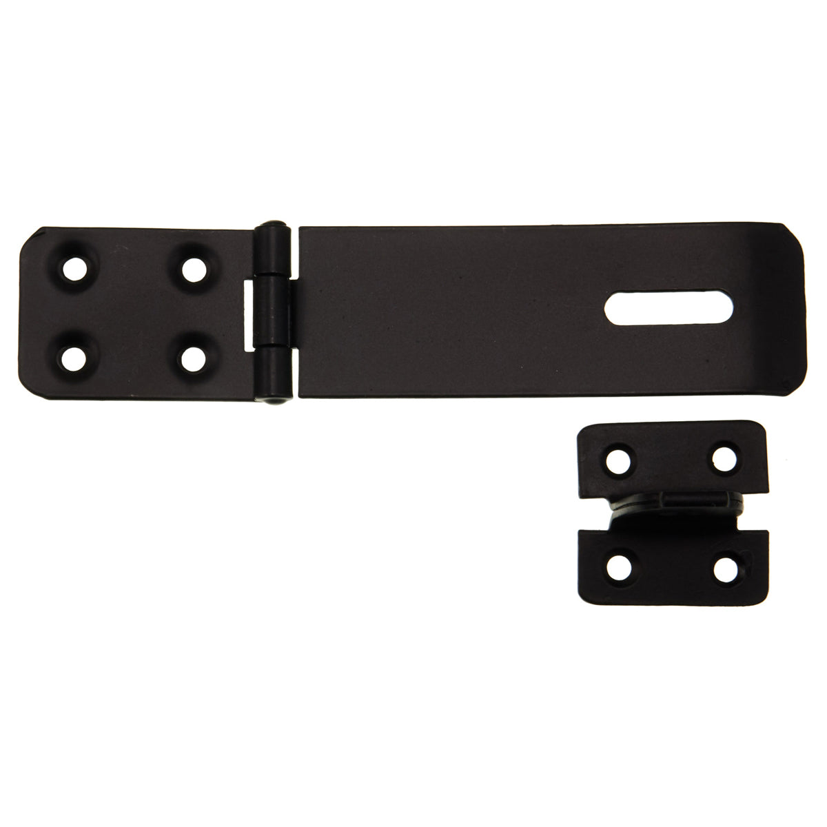 ECLIPSE GATE HASP+STAPLE 114 BLK – GFF012C
