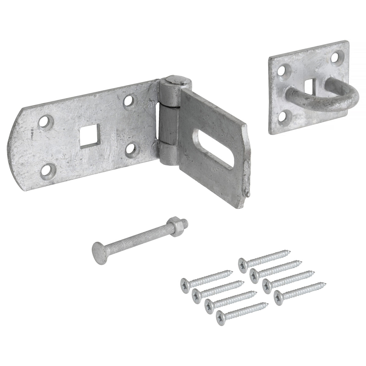 ECLIPSE GATE HASP+STAPLE HEAVY DUTY 200 GLV by FRISCO UK SALES LTD