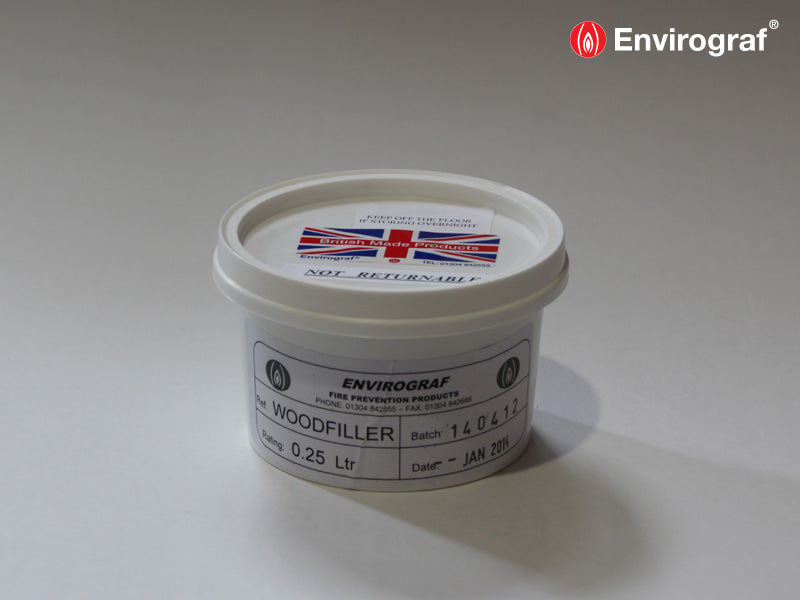 INTUMESCENT WOOD FILLER 250ml NATURAL