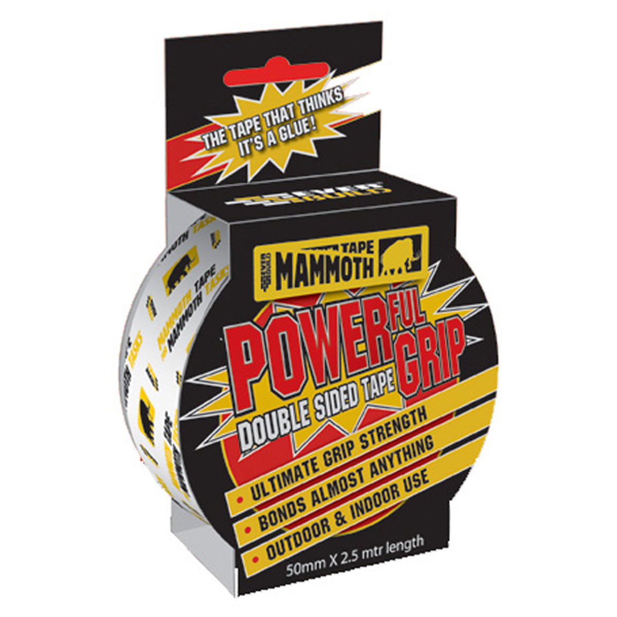 MAMMOTH POWERFULL GRIP TAPE 50x2.5m by SIKA LTD