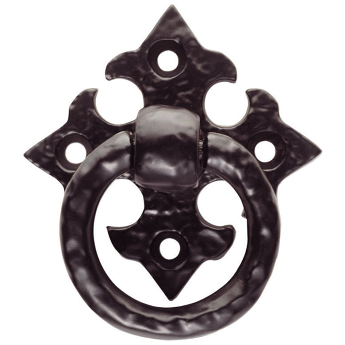 RING PULL GOTHIC CROSS D42x59 BLK FTD1044BA by CARLISLE BRASS