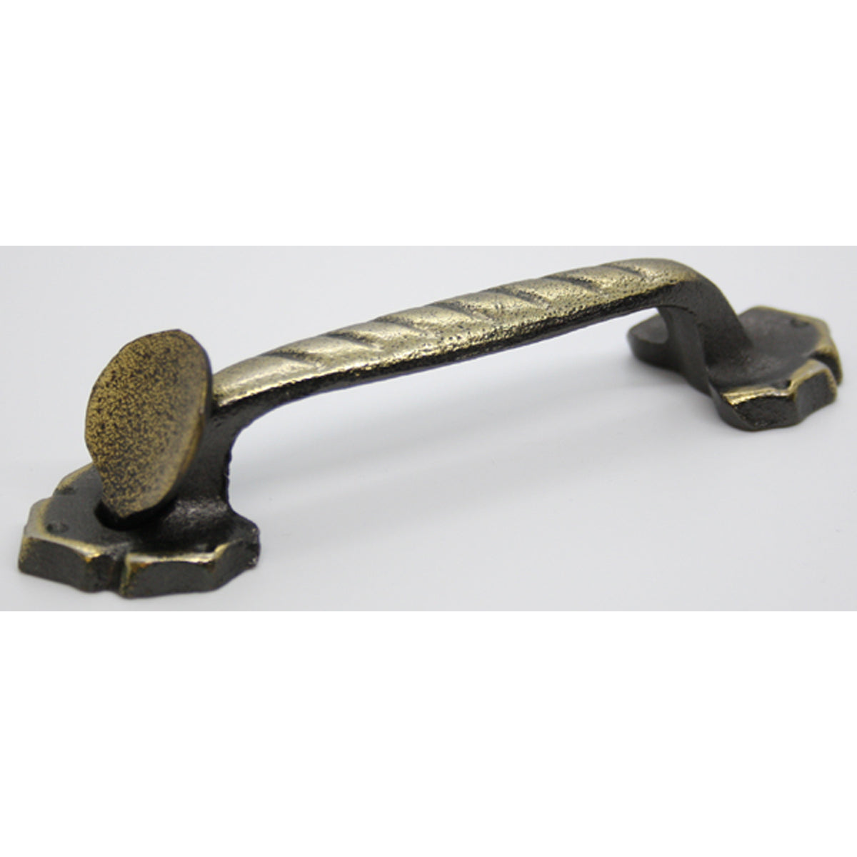 HALKYN IRON LATCH HANDLE 96 IR/BRS