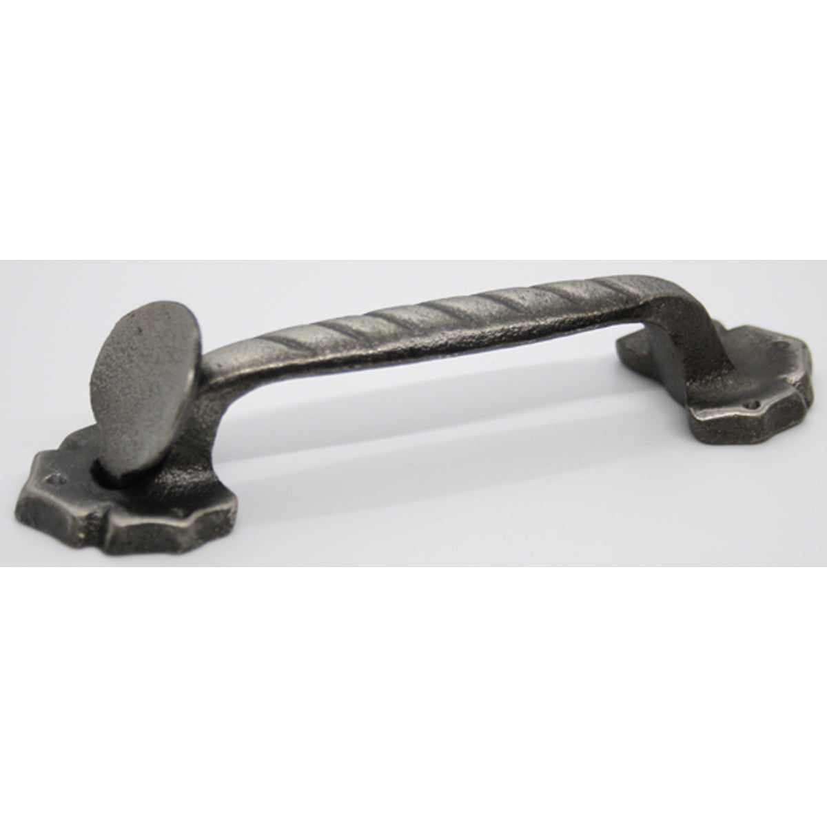 HALKYN IRON LATCH HANDLE 96 IR/BLK