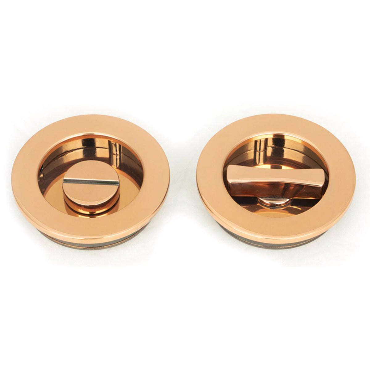 ROUND PULL PRIVACY PLAIN 60x13 PBZ - 50148 by MARCHES (ANVIL) ARCHITECTURAL HARDWARE