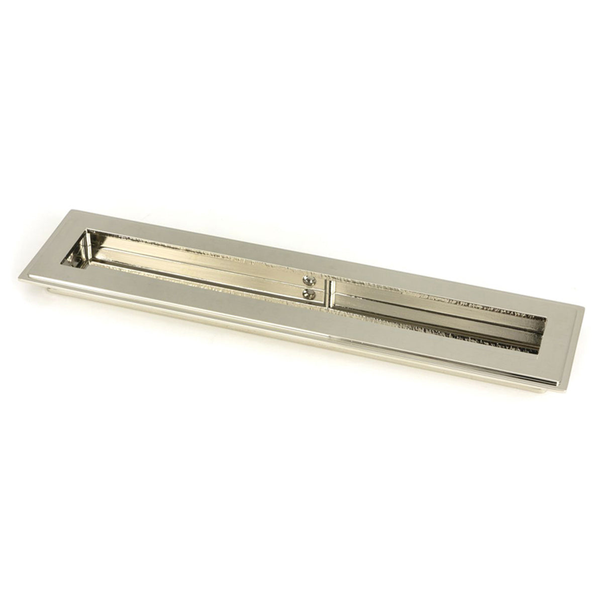 RECTANGULAR PULL ART DECO 250x60x13 PNP - 50153 by MARCHES (ANVIL) ARCHITECTURAL HARDWARE
