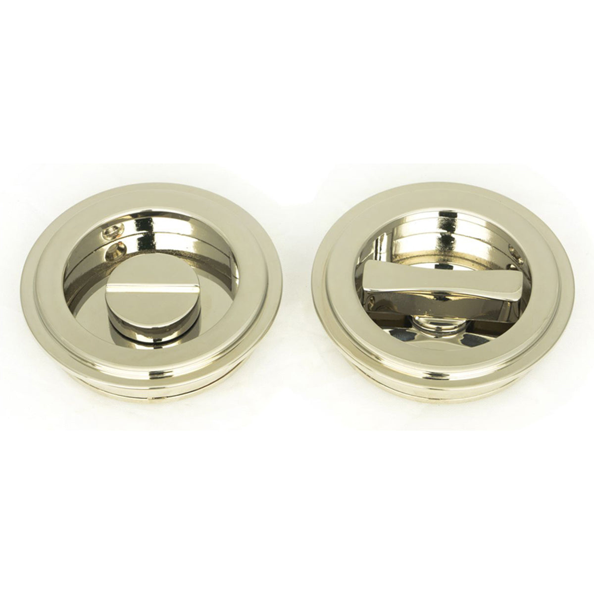 ROUND PULL PRIVACY ART DECO 60x13 PNP - 50164 by MARCHES (ANVIL) ARCHITECTURAL HARDWARE