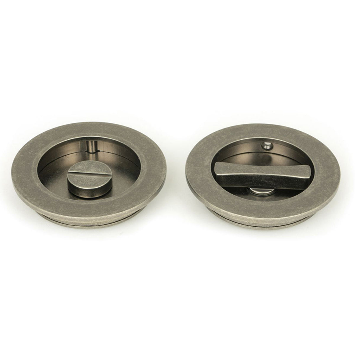 ROUND PULL PRIVACY PLAIN 75x13 PEW - 50185 by MARCHES (ANVIL) ARCHITECTURAL HARDWARE