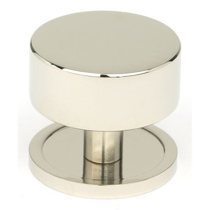 KELSO CABINET KNOB PLAIN 38x32 PNP - 50319 by MARCHES (ANVIL) ARCHITECTURAL HARDWARE