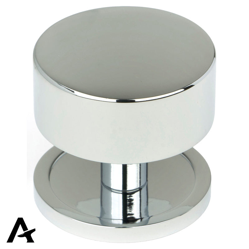 KELSO CABINET KNOB PLAIN 38x32 PCP - 50331 by MARCHES (ANVIL) ARCHITECTURAL HARDWARE