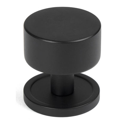 KELSO CABINET KNOB PLAIN 32x32 MBK - 50340 by MARCHES (ANVIL) ARCHITECTURAL HARDWARE