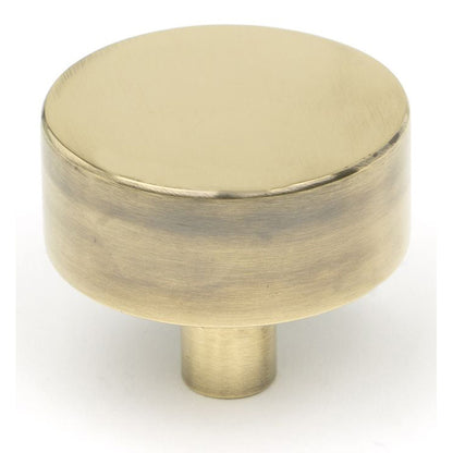 KELSO CABINET KNOB NOROSE 38x32 AGBR - 50374 by MARCHES (ANVIL) ARCHITECTURAL HARDWARE