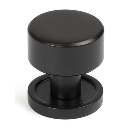 KELSO CABINET KNOB PLAIN 25x25 AGBZ - 50436 by MARCHES (ANVIL) ARCHITECTURAL HARDWARE