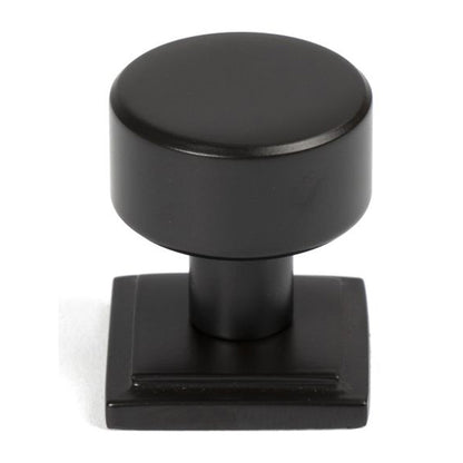 KELSO CABINET KNOB SQUARE 25x25 AGBZ - 50438 by MARCHES (ANVIL) ARCHITECTURAL HARDWARE