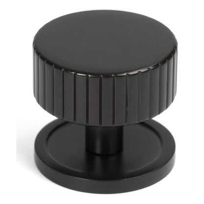 JUDD CABINET KNOB PLAIN 38x32 AGBZ - 50454 by MARCHES (ANVIL) ARCHITECTURAL HARDWARE