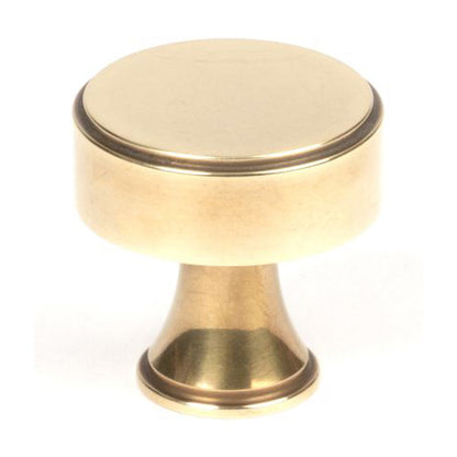 SCULLY CABINET KNOB 25x25 AGBR - 50498 by MARCHES (ANVIL) ARCHITECTURAL HARDWARE