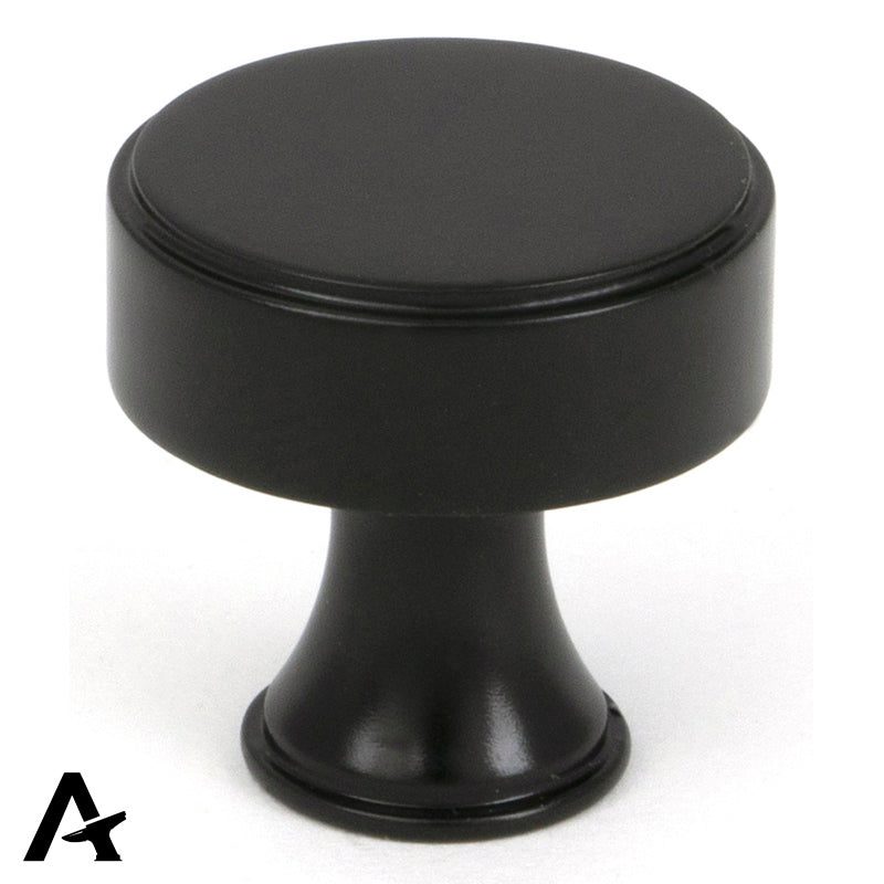SCULLY CABINET KNOB 25x25 AGBZ - 51881 by MARCHES (ANVIL) ARCHITECTURAL HARDWARE