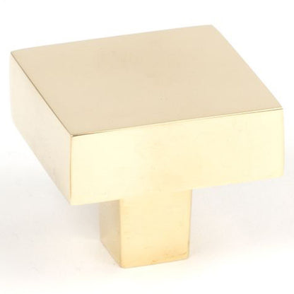 ALBERS CABINET KNOB 35x30 PBR - 50669 by MARCHES (ANVIL) ARCHITECTURAL HARDWARE