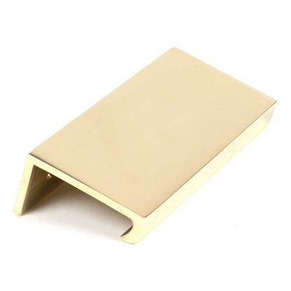 PLAIN EDGE PULL 070HC 100x45x25 PBR - 50675 by MARCHES (ANVIL) ARCHITECTURAL HARDWARE