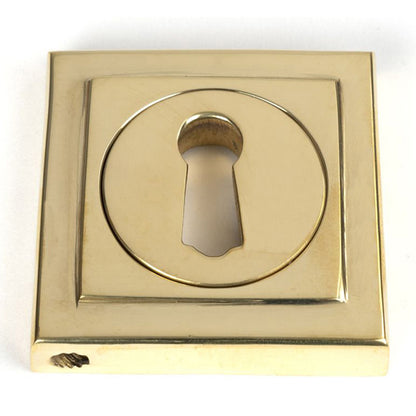 ESCUTCHEON ROUND CNC SQUARE 53x53x8 PBR - 50749 by MARCHES (ANVIL) ARCHITECTURAL HARDWARE