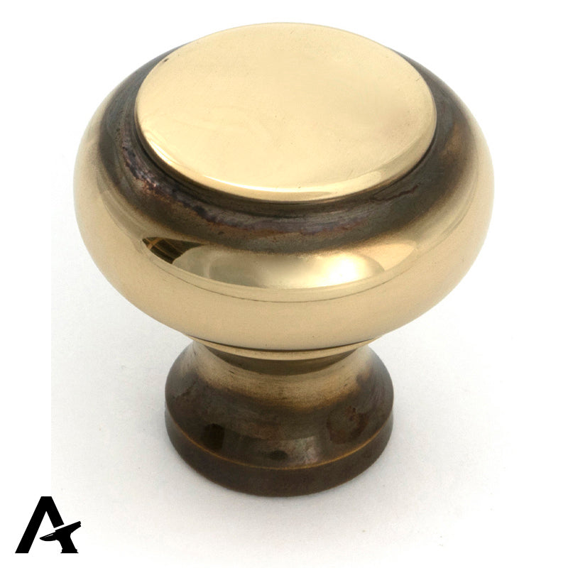 REGENCY CABINET KNOB 30x29x16 AGBR - 52087 by MARCHES (ANVIL) ARCHITECTURAL HARDWARE