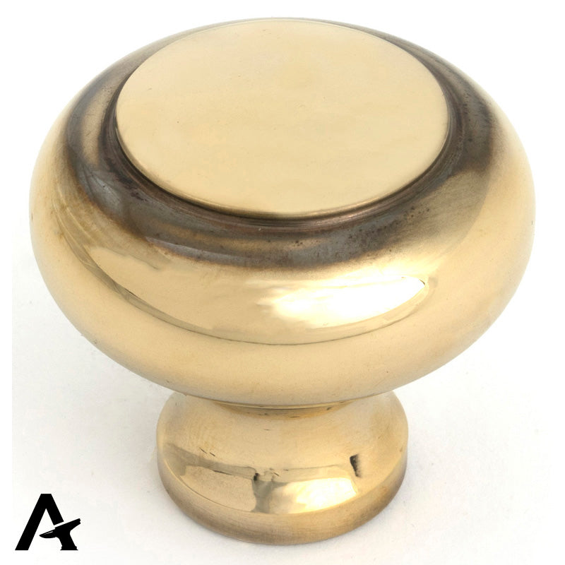 REGENCY CABINET KNOB 40x35x20 AGBR - 52088 by MARCHES (ANVIL) ARCHITECTURAL HARDWARE