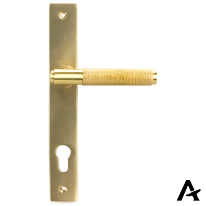 BROMPTON SLIM LEVER ESPAGNOLETTE LOCK 125x242x75 SBR - 50841 by MARCHES (ANVIL) ARCHITECTURAL HARDWARE
