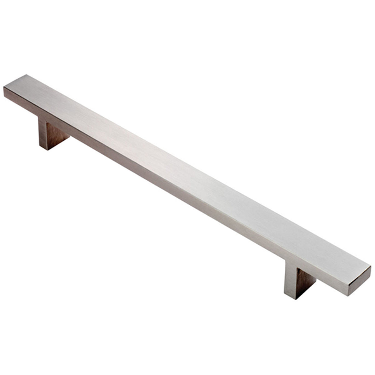RECT T-BAR HANDLE 128HC 197x30 SSS FTD2500ASS by CARLISLE BRASS